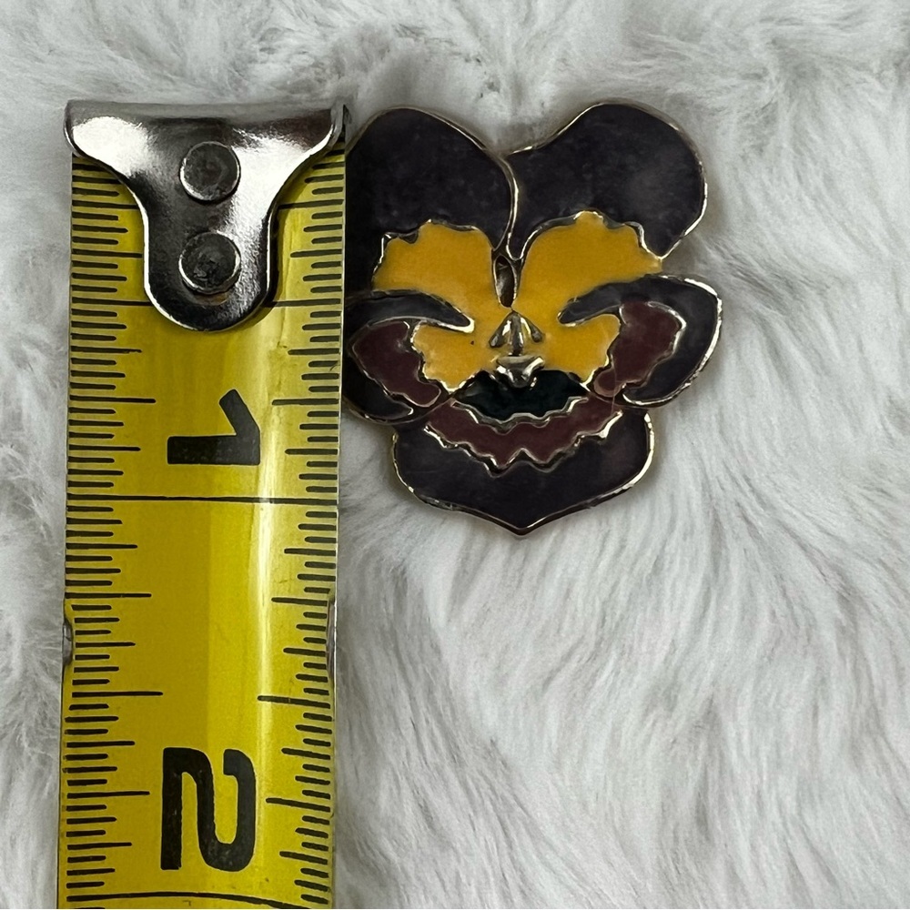 Pansy Pin/Brooch - Picture 7 of 8